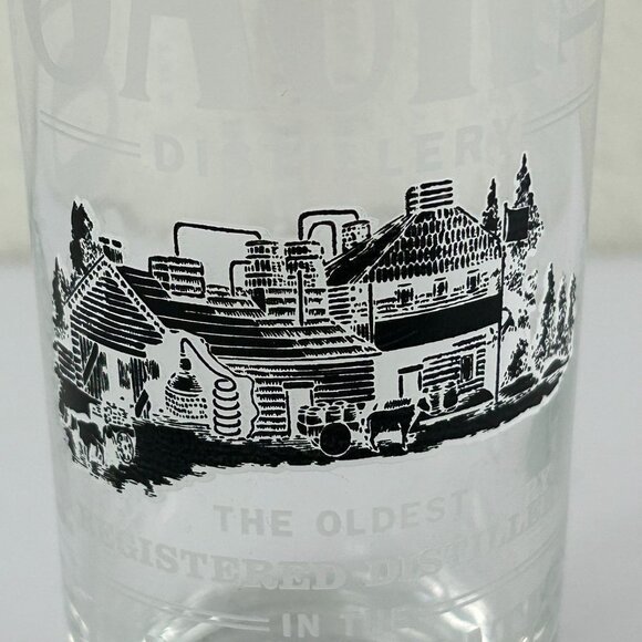 Jack Daniels Distillery Old No 7 Tennessee Glass Whiskey Highball Etched - Picture 2 of 9